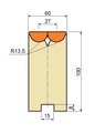 Rollbend Matrize GWD-3305-P