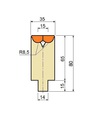 Abkantwerkzeuge Matrize GWD-3307-P